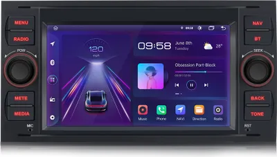 Immagine prodotto di 4Core 2+32G autoradio WIFI GPS BT per Ford Focus Mondeo Galaxy Fusion NAVI SWC 2DIN Mirror link