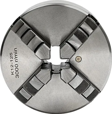 Zdjęcie produktu dla Uchwyt tokarski, 4-szczękowy, szeroki zakres mocowania, 125 mm