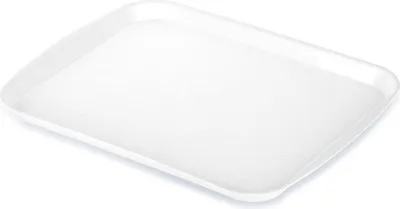 Immagine prodotto di Orion | Vassoio da portata - 35,5 X 27 Cm - Bianco - Plastica - Rettangolare - Superficie antiscivolo