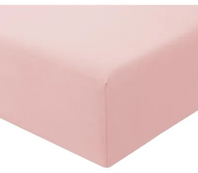 Immagine prodotto di Lenzuolo con angoli 140x200 cm, rosa, in microfibra,  Oeko-Tex, altezza del bordo di 30 cm