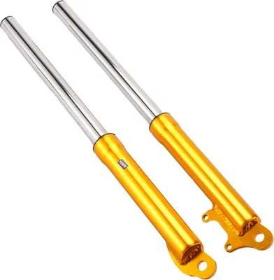 Produktbild von Standrohr Set gold Dirt Bike Pocket Cross Mini Cross 2-Takt HMParts
