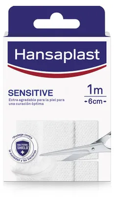 Produktbild von Hansaplast Sensitive Strip 1m X 6cm