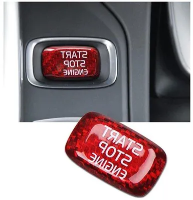Produktbild von Faserabdeckung für Motorhaube - Automobilschmuck - Kohlefaserverkleidung - Einzelteil - Rot