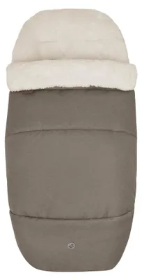 Produktbild von Maxi-Cosi kuschelig weicher 2-in-1 Fußsack, geeignet für alle Maxi-Cosi Kinderwagen, auch als Sitzpolster verwendbar, bis 3,5 Jahre, Twillic Truffle