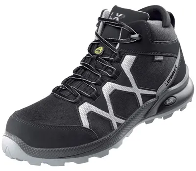 Produktbild von Lupriflex Sicherheitsstiefel 4-110 Speed Aqua Mid S3 ESD SRC Gr.42 schwarz/silber
