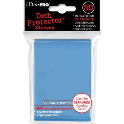 Produktbild von Ultra Pro - Light Blue Protector (50)