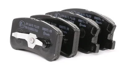 Image de Jeu de garnitures de frein Brembo, frein à disque essieu arrière P 54 031