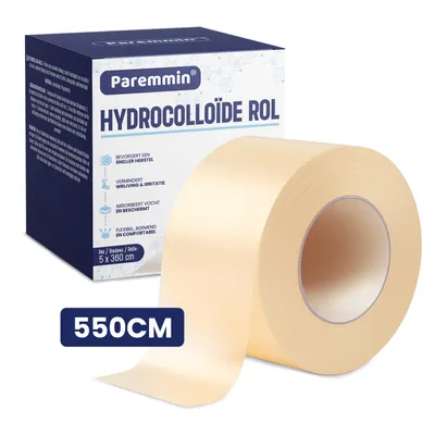 Produktbild von Paremmin Hydrokolloid Pflaster Verband Rolle 5 cm x 550 cm