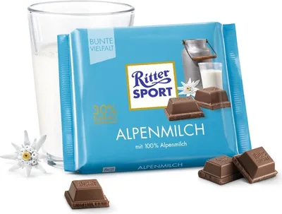 Image de Ritter SPORT ALPENMILCH Schokolade 100,0 g