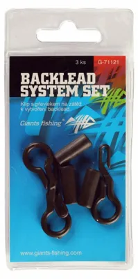 Produktbild von Giants Angeln komplett Clip auf Ballast Backlead System 3pcs