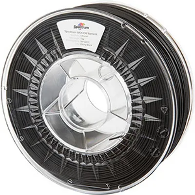 Produktbild von Spectrum 3D filament, Wood, 1,75mm, 1000g, 80321, ebony black