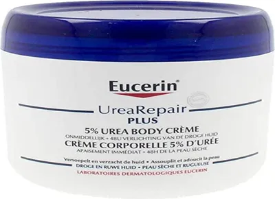 Produktbild von Eucerin UreaRepair PLUS 5% Urea, Creme, Frauen, Feuchtigkeitsspendend, trockene Haut, 450 ml, Behälter