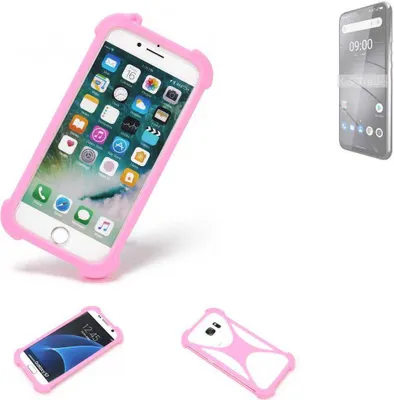 Produktbild von K-S-Trade Handy Hülle kompatibel mit Gigaset GS5 Pro SE Schutz Hülle Bumper Silikon Schutz Hülle Cover Case Silikoncase Silikonbumper TPU Softcase