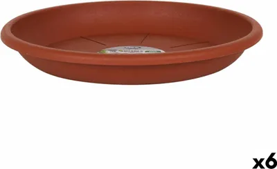 Produktbild von Topfschale dem quadratisch braun 36 x 36 x 5 cm (6 Stück)
