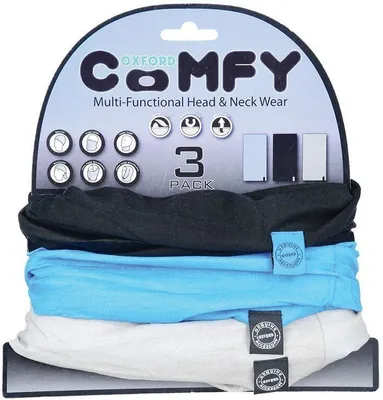 Zdjęcie produktu dla Oxford Motley Tube All Weather Blue/Black/Grey Kołnierz motocyklowy