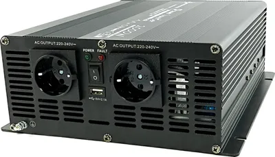 Produktbild von Spannungswandler 12V 230V schwarz Mod. Sinus Wechselrichter: 2000 W