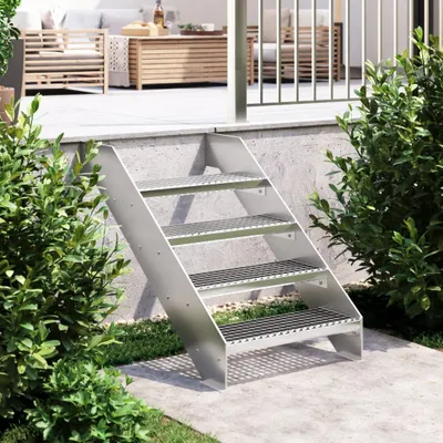 Produktbild von Cloris Designermöbel Gitterroststufe 60x24x7 cm Verzinkter Stahl 2024 Neu