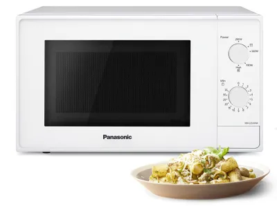 Immagine prodotto di Forno a microonde Panasonic NN-E20JWMEBG con piatto in vetro, capacità 20 litri, 800W, funzione scongelamento