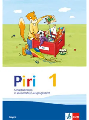 Produktbild von Piri Fibel. Schreiblehrgang in Vereinfachter Ausgangsschrift. Klasse 1. Ausgabe für Bayern 2014