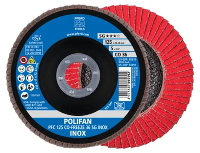 Produktbild von PFERD 67712536, 12,5 cm, 2,22 cm, 12200 RPM, 36 g, 10 Stück(e)