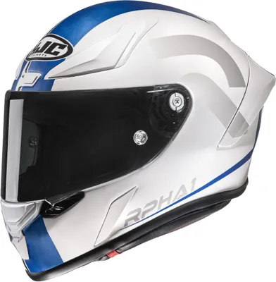 Image de Casque HJC RPHA 1 Senin couleur : blanc/bleu, taille : XL (60/61)