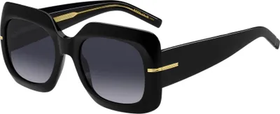 Zdjęcie produktu dla Hugo Boss BOSS 1730/S, czarne okulary przeciwsłoneczne damskie, rozmiar 54/21/145