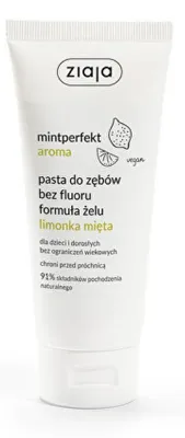 Obrázok produktu pre Ziaja Mintperfekt Ústna pasta bez fluoru s citrónovou mätou, 100ml