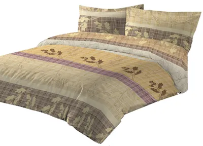Obrázek produktu pro Sada povlečení z bavlnatého saténu Agmar, rozměr 220x200 cm, barva Acapulco Brown