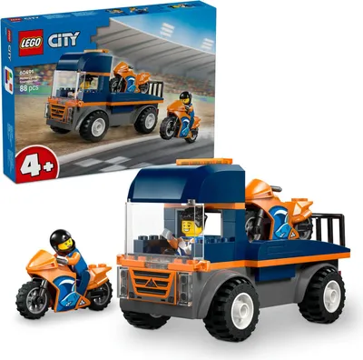 Zdjęcie produktu dla LEGO City Przewoźnik motocykli 60491