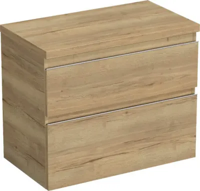 Obrázok produktu pre Skrinka pod umývadlo Jungborn TRENTA dub halifax prírodný 76,7 x 64,6 x 44,5 cm