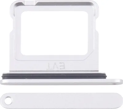 Zdjęcie produktu dla SZUFLADKA TACKA KARTY SIM DO iPhone 16 |16 Plus BIAŁY