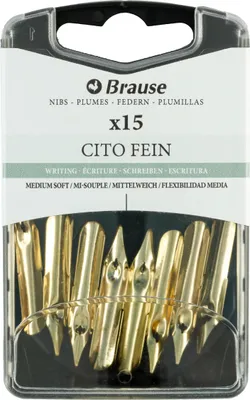 Produktbild von Brause Schachtel mit 15 Federn Cito fein 150046B
