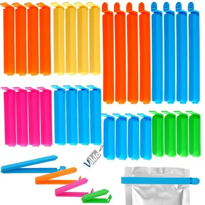Image de Clips de fermeture de sac Vilde Clips de sac Clips de sac fraîcheur pour épices 32 pcs.