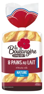 Obrázok produktu pre Bułeczki mleczne wstępnie przekrojone La Boulangère 280 g
