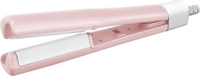 Obrázok produktu pre Mini sprava na vyrovnvanie vlasov ELITE EHS-1353, 18W, 200C, prsluenstvo, ruov/biela