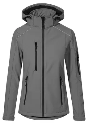 Produktbild von Promodoro - "Warm" Softshelljacke für Damen LT2784 (S) (Stahlgrau)