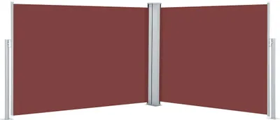 Obrázok produktu pre vidaXL Výsuvná bočná markíza hnedá 120 x 1000 cm