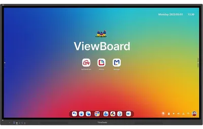 Image de Écran tactile ViewSonic ViewBoard série 34 75 UHD An - Écran plat (TFT/LCD) - 190,5 cm