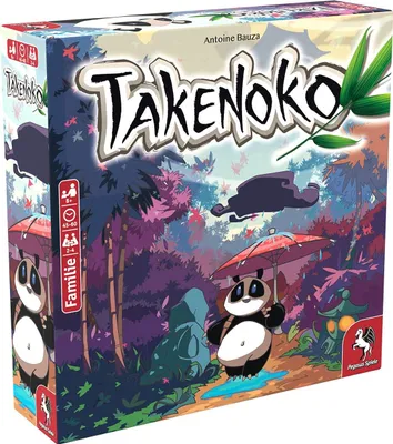 Produktbild von Pegasus Spiele 57015G - Takenoko, 8.25 x 27.9 x 27.9
