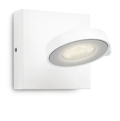 Obrázek produktu pro Philips Stmívatelné LED Stropní/nástěnné bodové svítidlo Clockwork, Bodová světla, Žárovky bez možnosti výměny, 1 žárovek, LED, 2700 K, Bílá