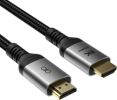 Obrázok produktu pre Force Power, HDMI kábel 8K Ultra High Speed opletený 3 m, čierny