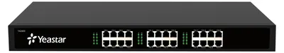Produktbild von Yeastar TA2400, Schwarz, 1U, Rackeinbau, G.711, G.722, G.723, G.726, G.729A, SNMP, RADIUS, TR-069, FTP, TFTP, HTTP, HTTPS, SSH