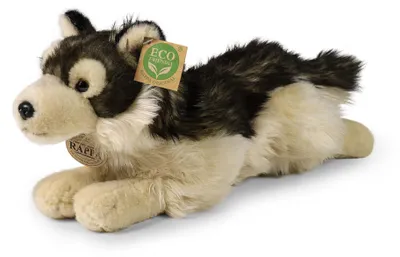 Zdjęcie produktu dla Pluszowy wilk, 38 cm, ekologiczny