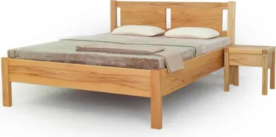 Produktbild von Einzelbett Lisa 120x200 Metallfrei Buche mit Kopfteil
