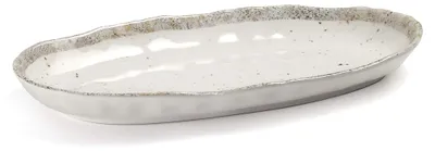 Ovale Melamine Schale 25,4x13x2,9 cm, spülmaschinengeeignet