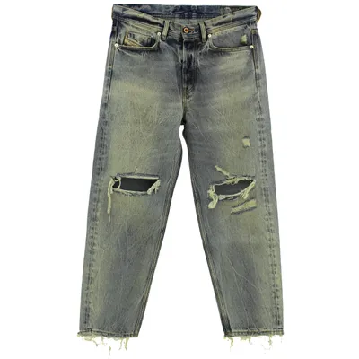 Produktbild von 26095 Diesel, Dagh XP, Herren Jeans Hose, Denim ohne Stretch, blue destroyed, W 30 L 32