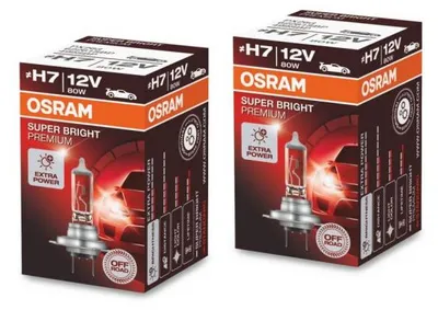Image de Ampoule Halogène Super BRIGHT PREMIUM (H7) 12V Osram 62261SBP