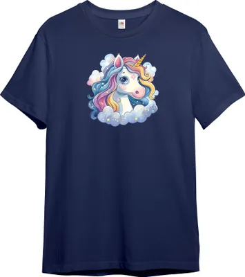 Produktbild von PAULGOS Kinder T-Shirt, Einhorn auf Wolke