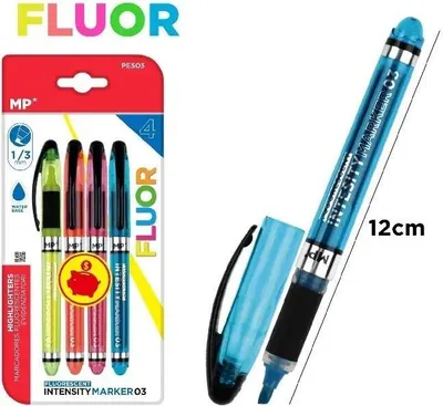 Image de Surligneur fluorescent 1.0/3.0mm 4pcs
