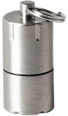 Zdjęcie produktu dla Mini Benzynowa Zapalniczka TU-40850 - Srebrna, Idealna do Outdooru i Survivalu KP40850